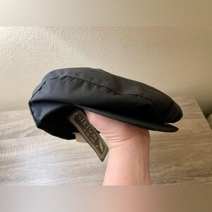 Vintage NWT Medium Black Stetson Water Repellent Cap